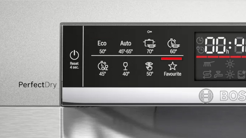 Máy rửa bát Bosch SMV4ECX14E Favourite programme