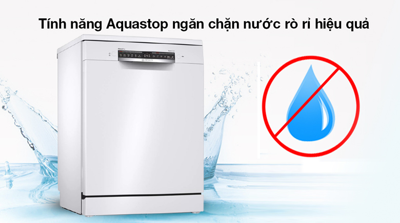 Aquastop - Máy rửa chén độc lập Bosch SMS4HAW48E